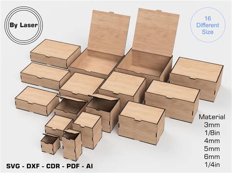 small laser cut box